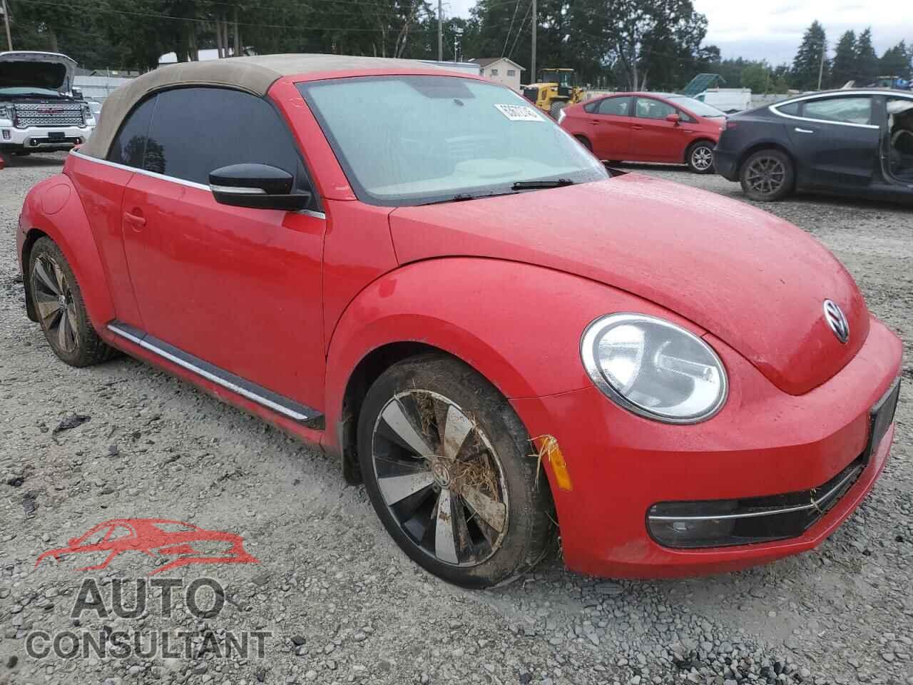 VOLKSWAGEN BEETLE 2013 - 3VW7A7AT2DM801249