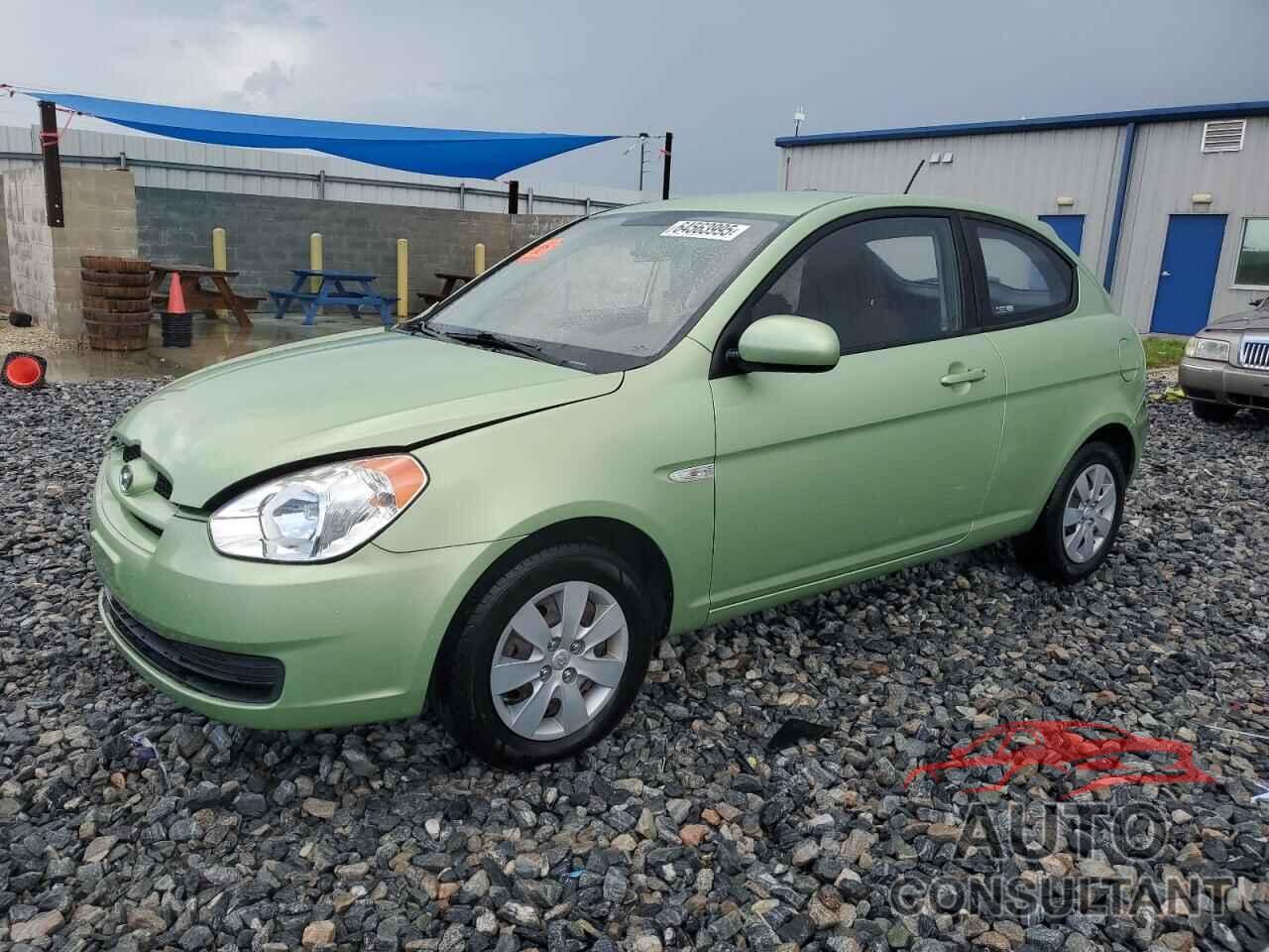 HYUNDAI ACCENT 2010 - KMHCM3AC4AU180391