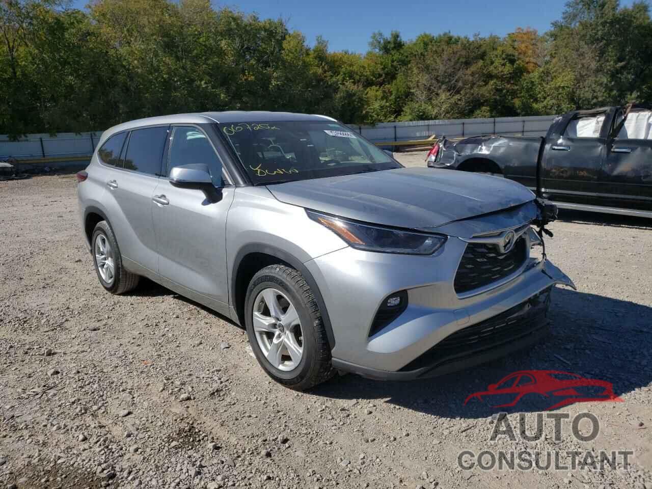 TOYOTA HIGHLANDER 2021 - 5TDZZRAH3MS067202