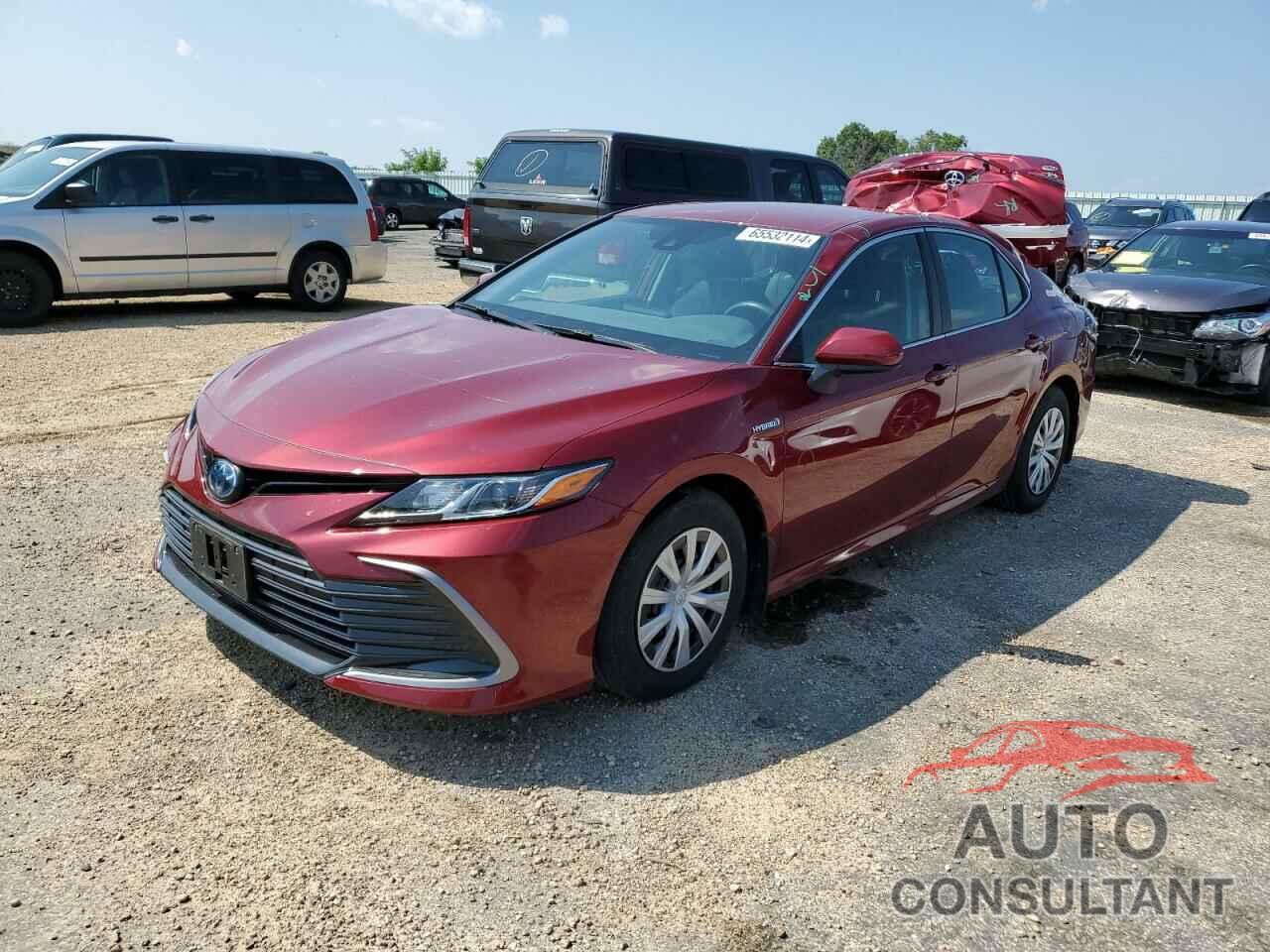 TOYOTA CAMRY 2021 - 4T1C31AKXMU547491