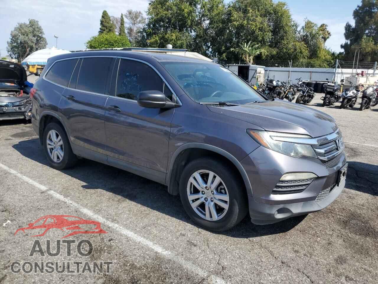 HONDA PILOT 2017 - 5FNYF6H10HB044692
