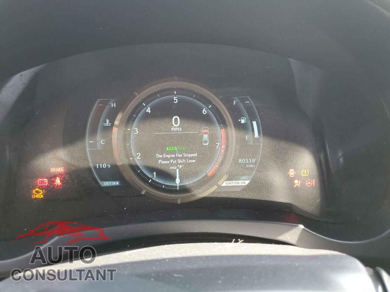 LEXUS IS 2016 - JTHCE1D21G5012671