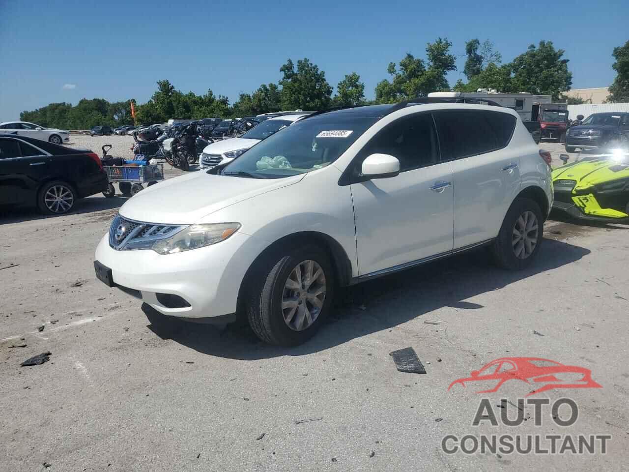 NISSAN MURANO 2012 - JN8AZ1MW6CW208842