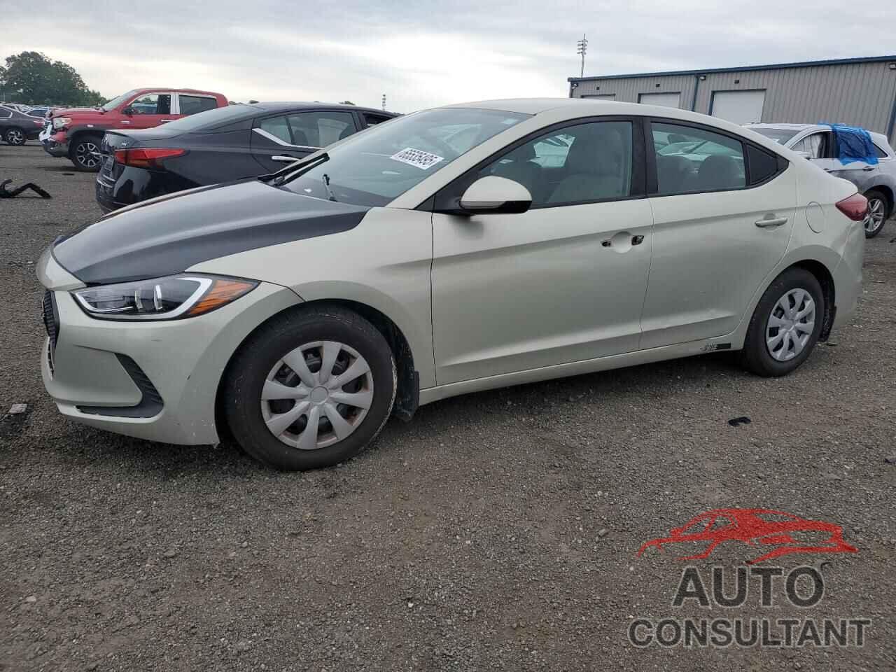 HYUNDAI ELANTRA 2017 - KMHD74LF7HU082118