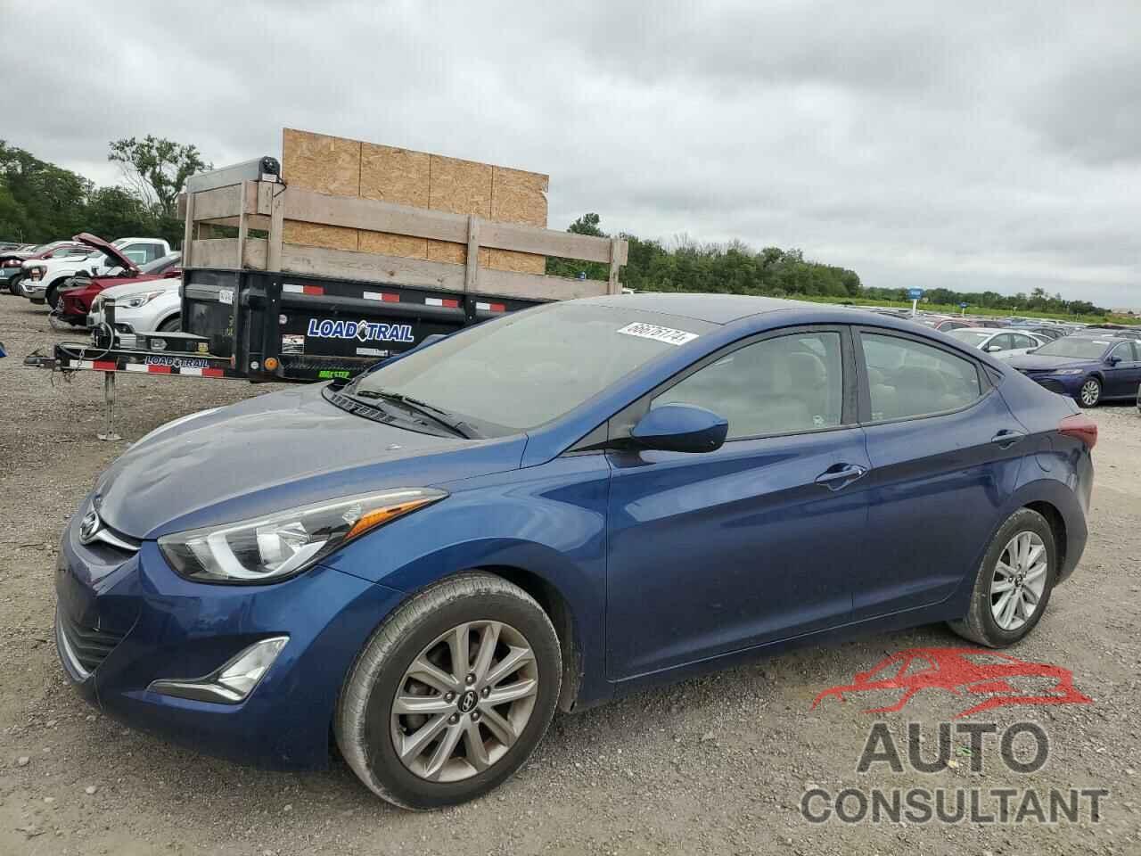 HYUNDAI ELANTRA 2016 - 5NPDH4AE3GH787454