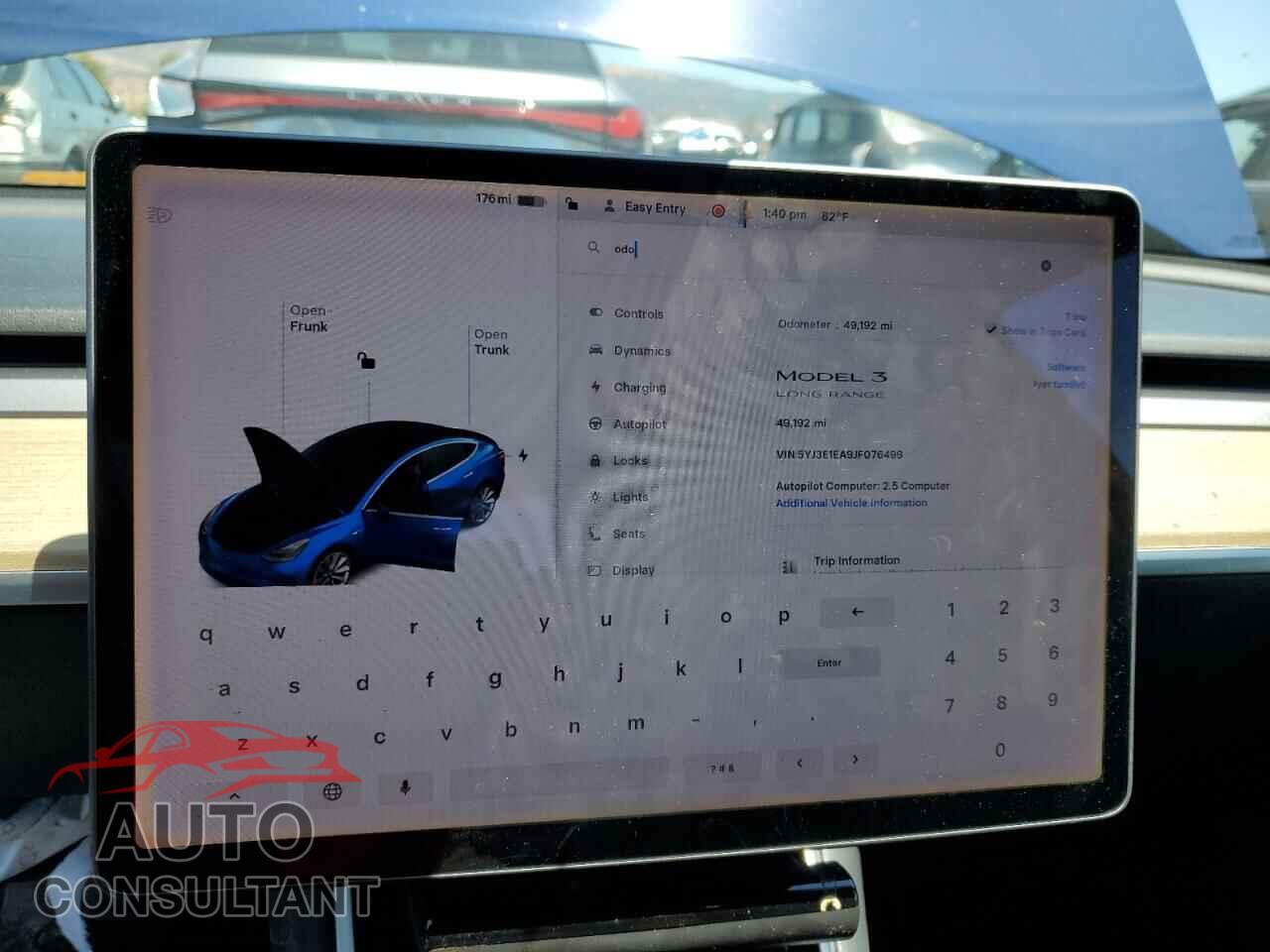 TESLA MODEL 3 2018 - 5YJ3E1EA9JF076499