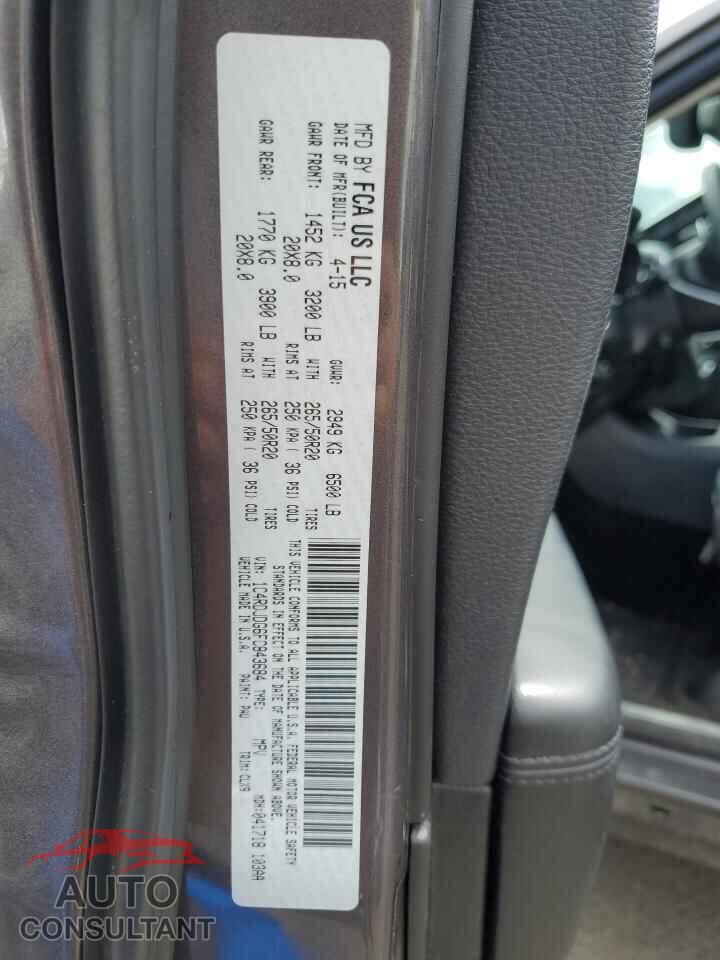 DODGE DURANGO 2015 - 1C4RDJDG6FC843684