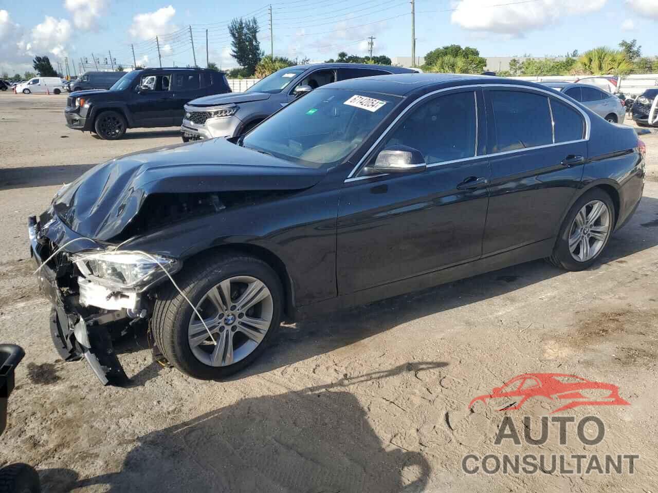 BMW 3 SERIES 2018 - WBA8B9G54JNU99616