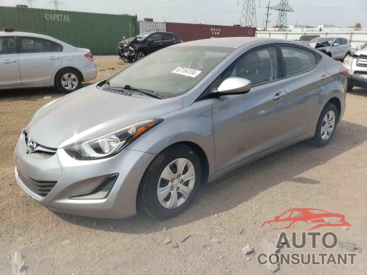 HYUNDAI ELANTRA 2016 - 5NPDH4AE4GH768184