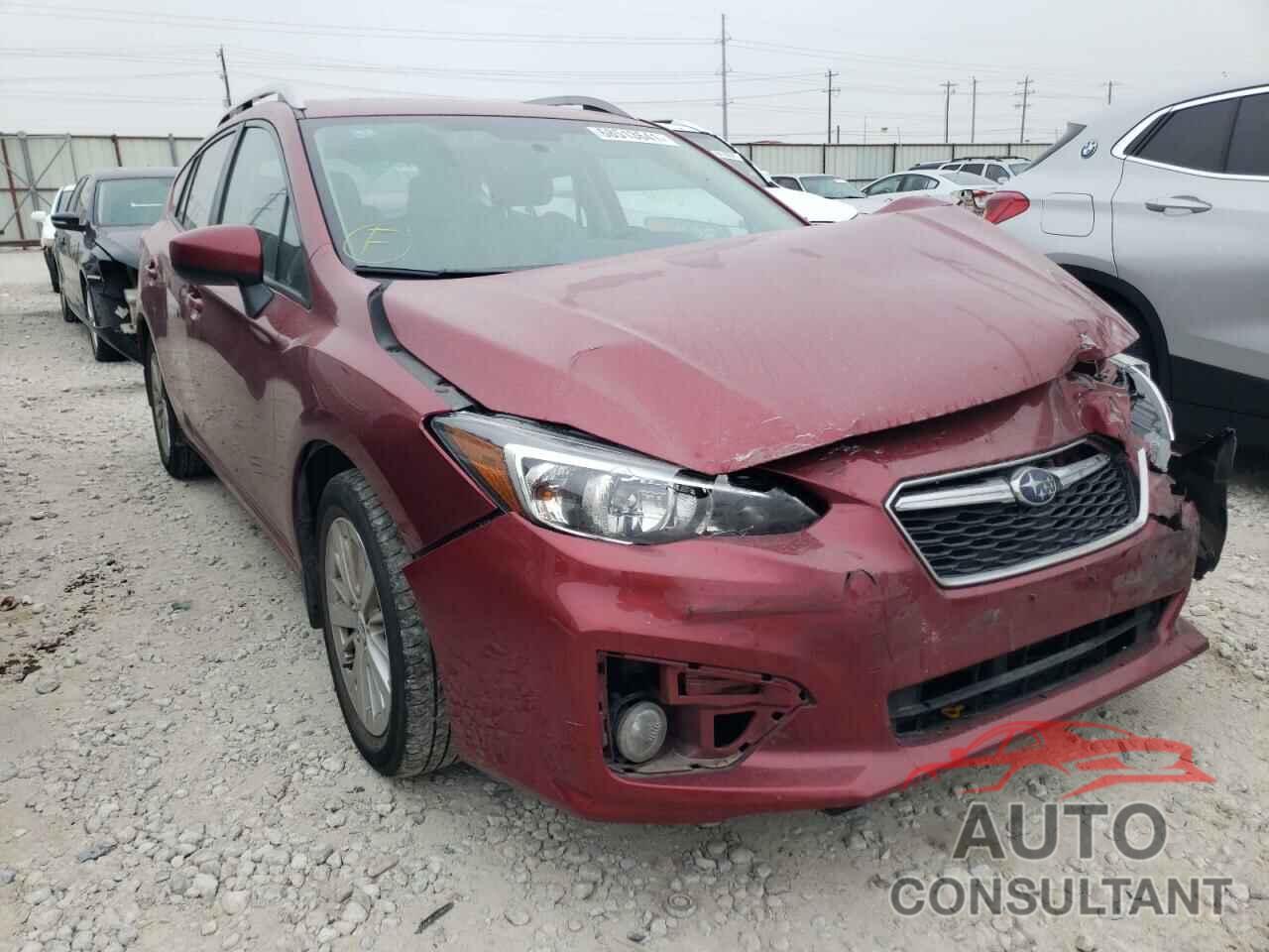 SUBARU IMPREZA 2018 - 4S3GTAD61J3727609