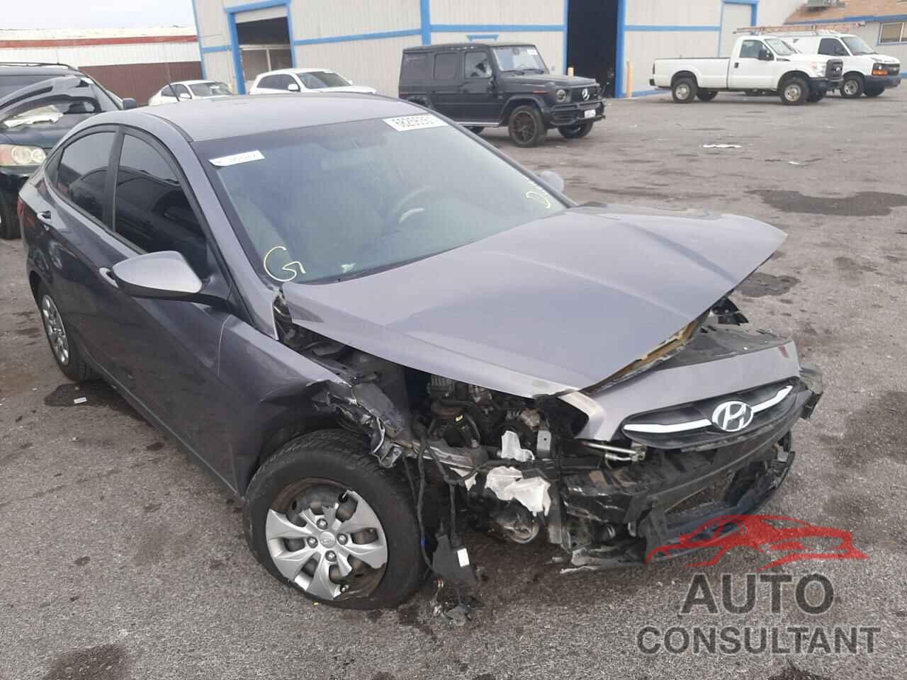 HYUNDAI ACCENT 2016 - KMHCT4AE9GU105222