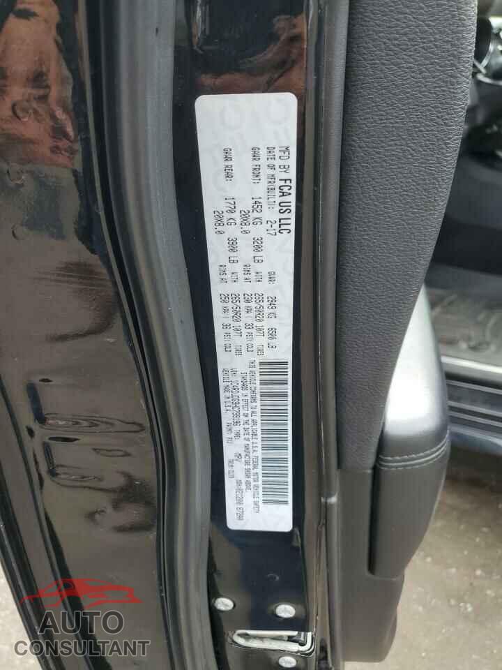 DODGE DURANGO 2017 - 1C4RDJDG9HC799196