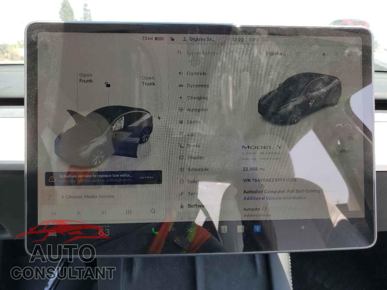 TESLA MODEL Y 2023 - 7SAYGAEE5PF811218