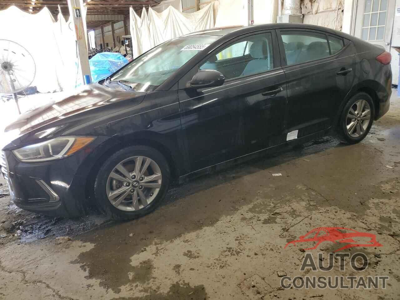 HYUNDAI ELANTRA 2017 - KMHD84LF2HU180096