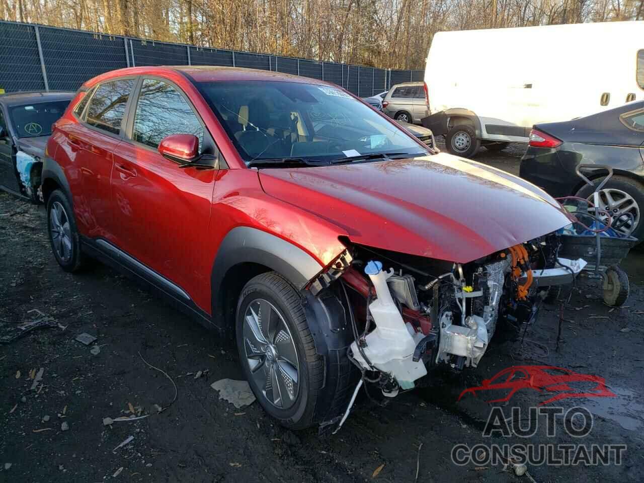 HYUNDAI KONA 2021 - KM8K53AG4MU130476