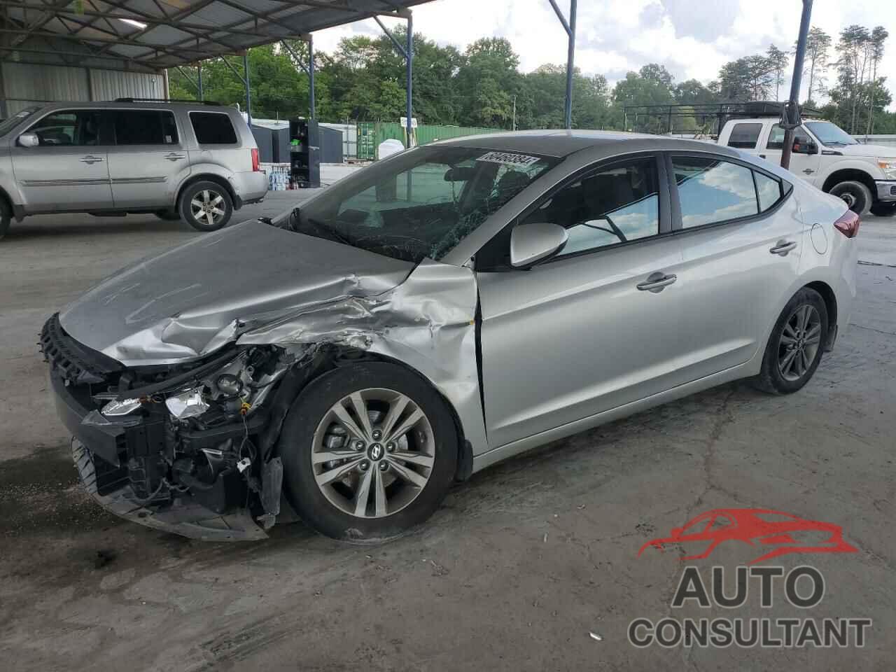 HYUNDAI ELANTRA 2018 - 5NPD84LF4JH343738