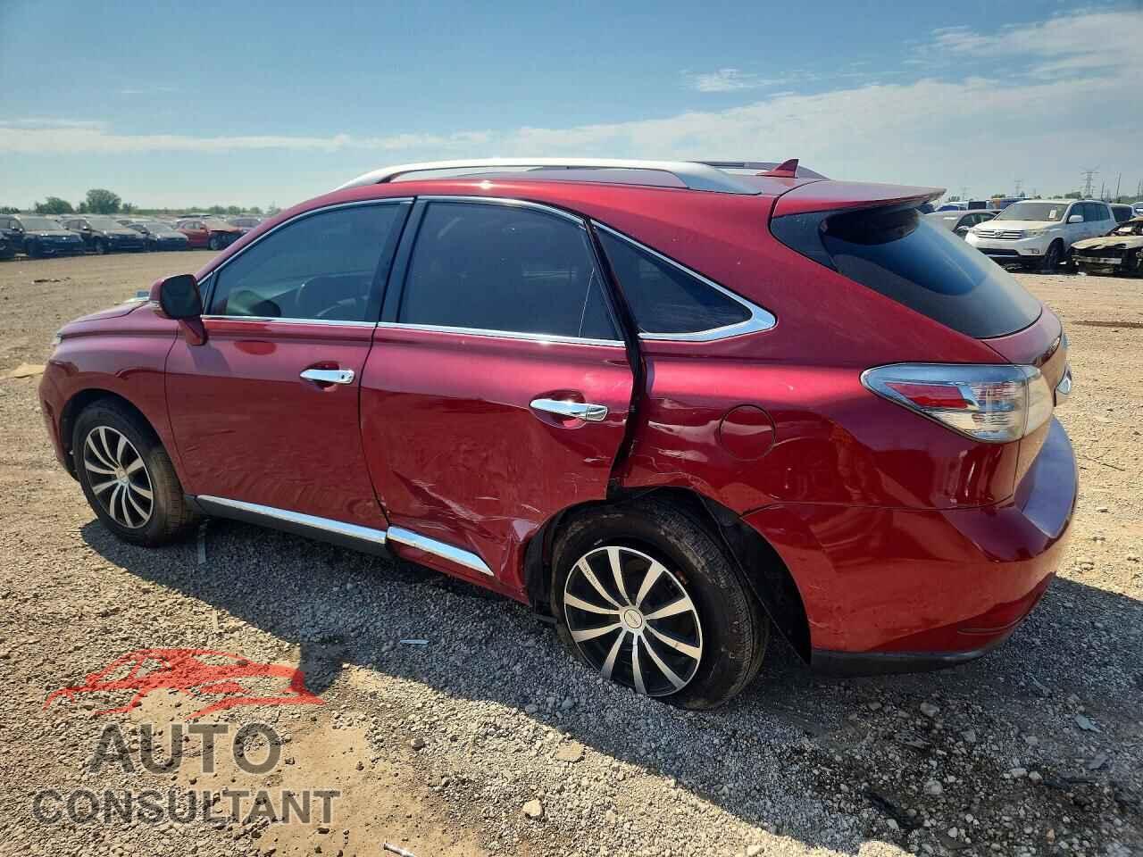 LEXUS RX350 2012 - 2T2BK1BA0CC129926