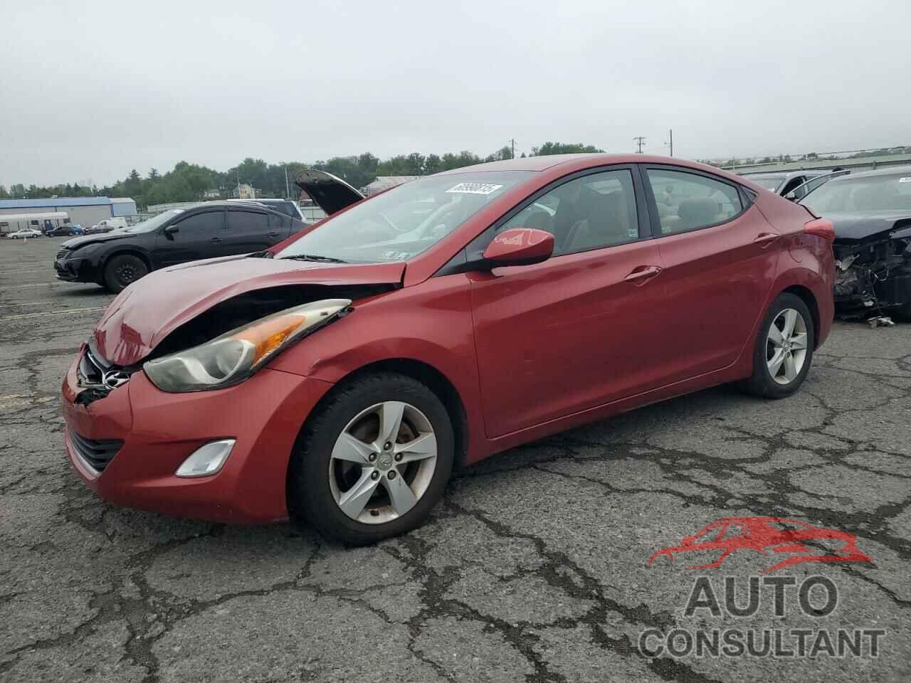HYUNDAI ELANTRA 2012 - KMHDH4AE3CU426365