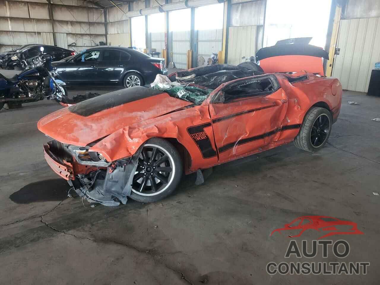 FORD MUSTANG 2012 - 1ZVBP8CU9C5272004