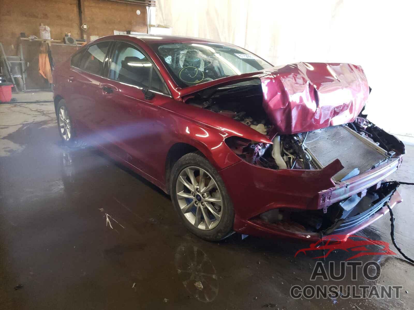 FORD FUSION 2017 - 3FA6P0H70HR184123