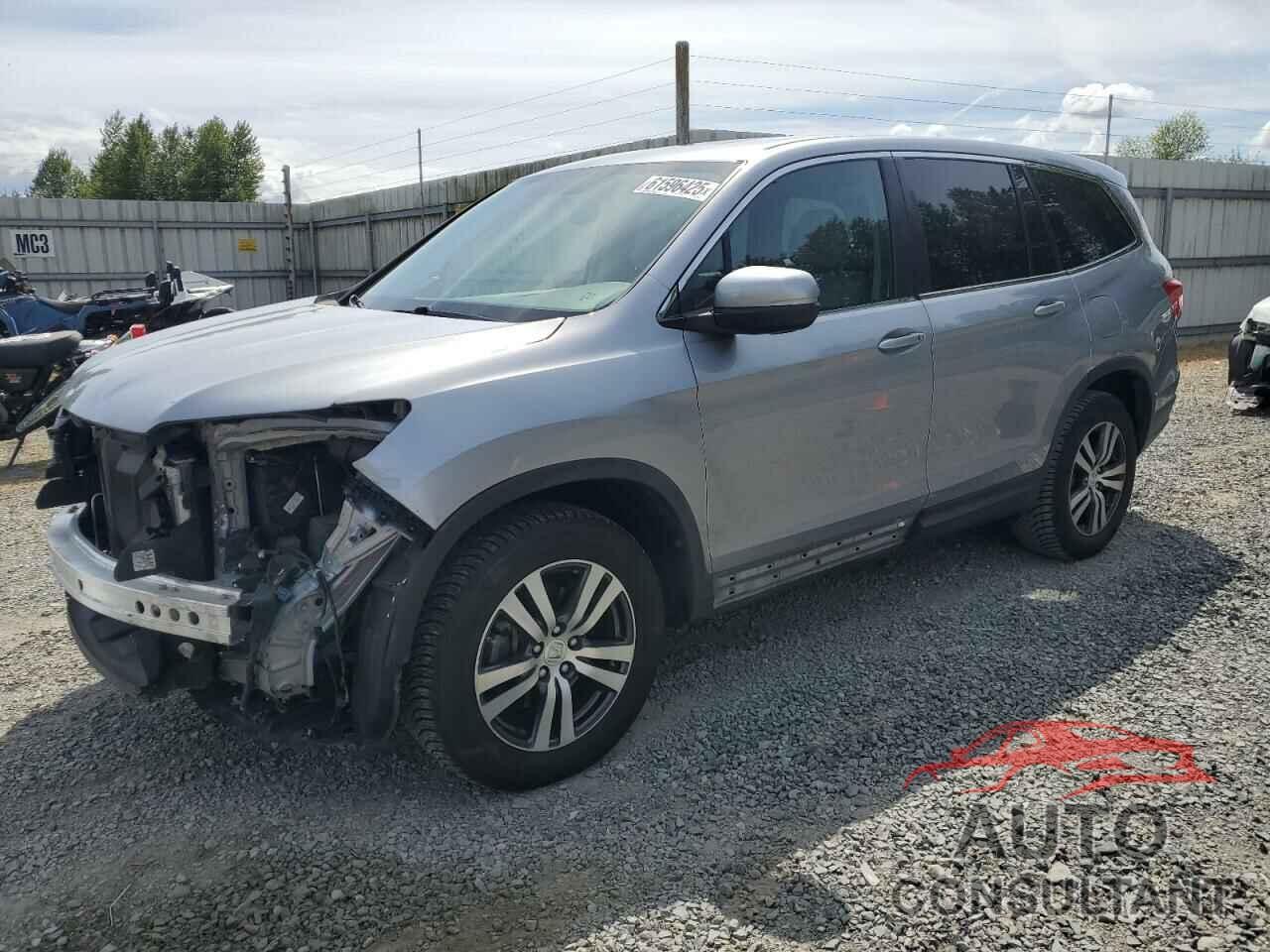 HONDA PILOT 2017 - 5FNYF5H54HB018996
