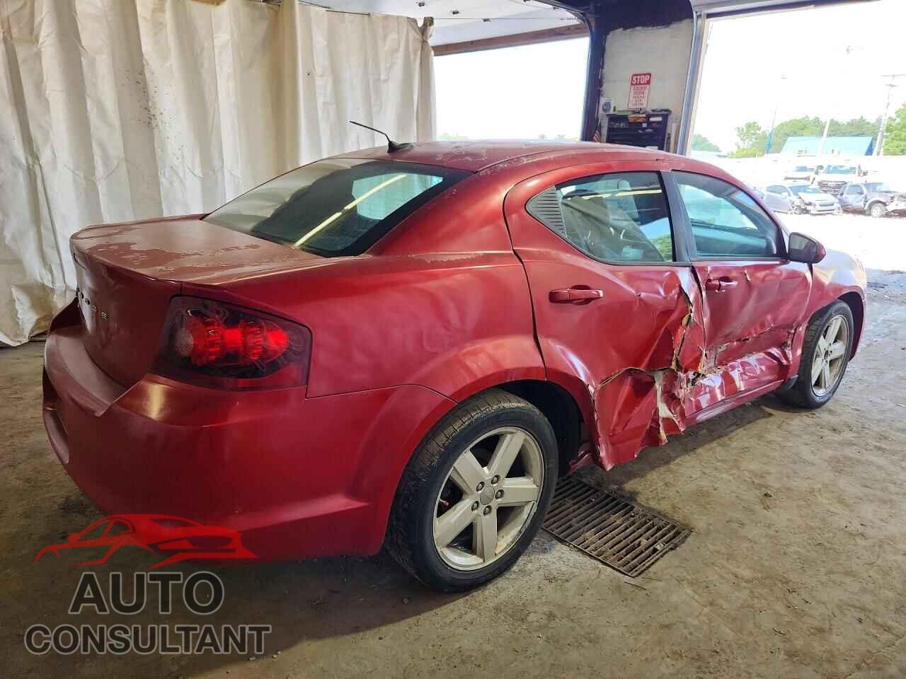 DODGE AVENGER 2012 - 1C3CDZCB0CN137003