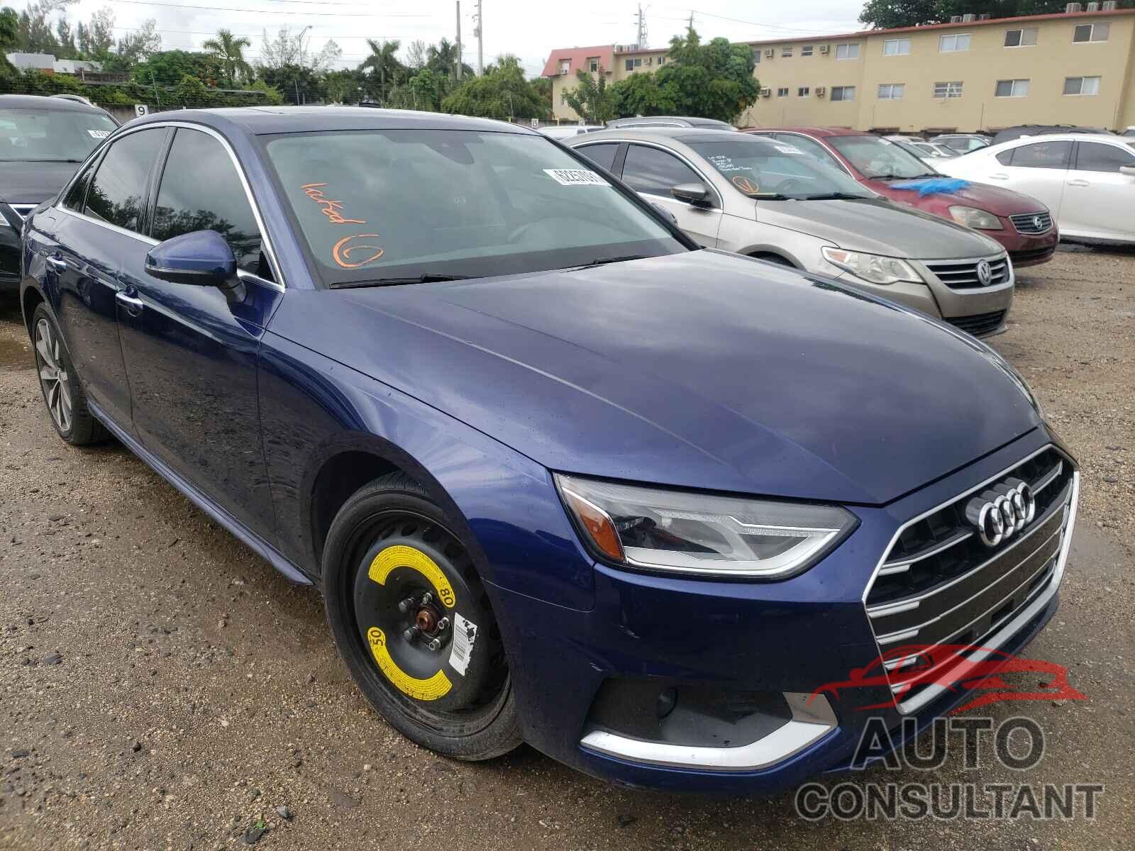 AUDI A4 2020 - WAUGMAF4XLN010865