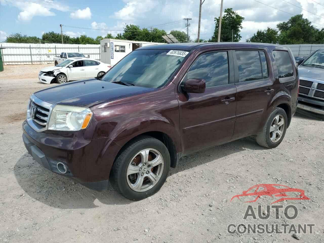 HONDA PILOT 2012 - 5FNYF3H5XCB028865