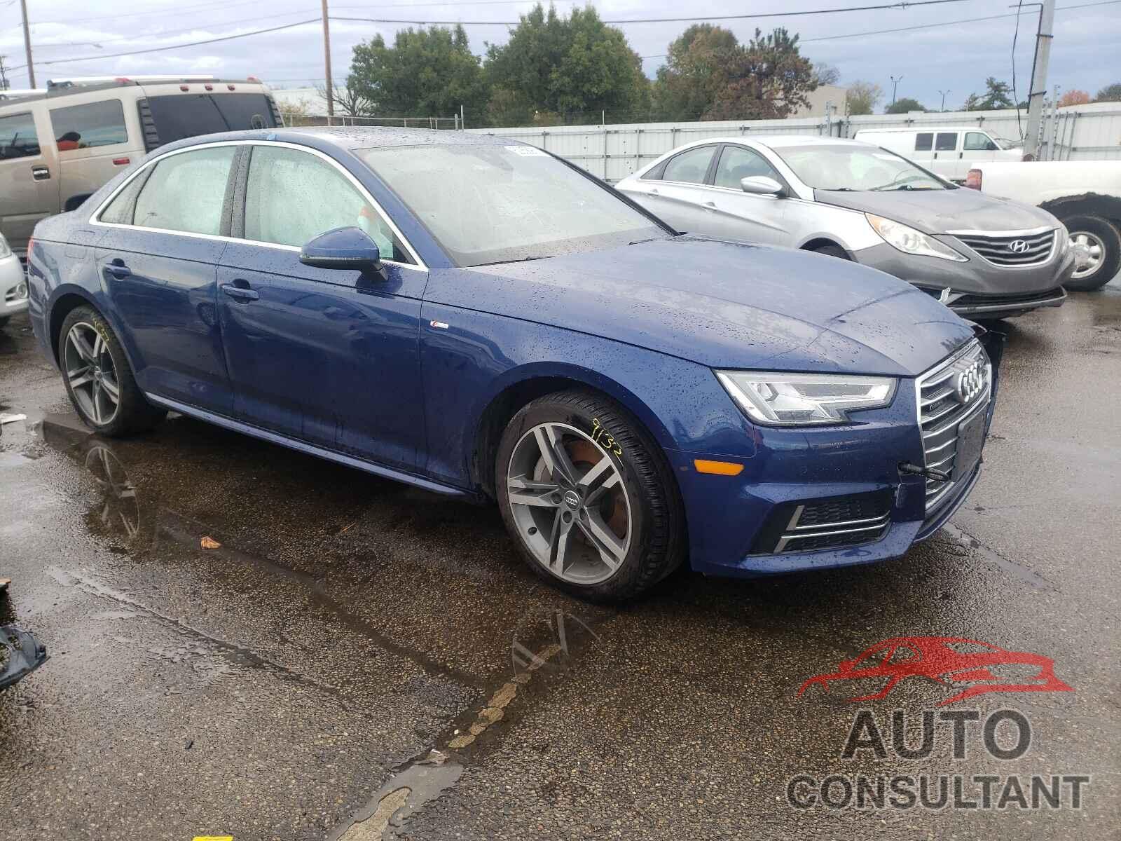 AUDI A4 2017 - WAUENAF43HN011139