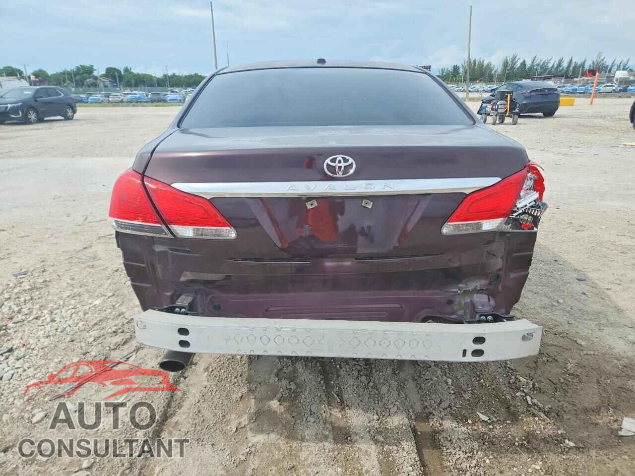 TOYOTA AVALON 2012 - 4T1BK3DB2CU461130