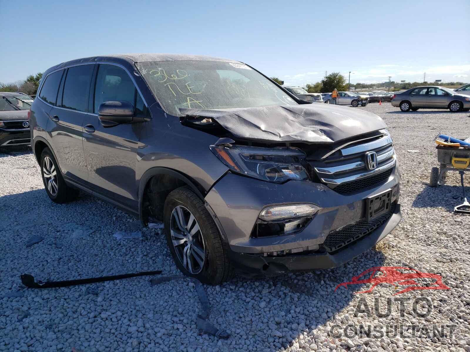 HONDA PILOT 2017 - 5FNYF5H86HB025409