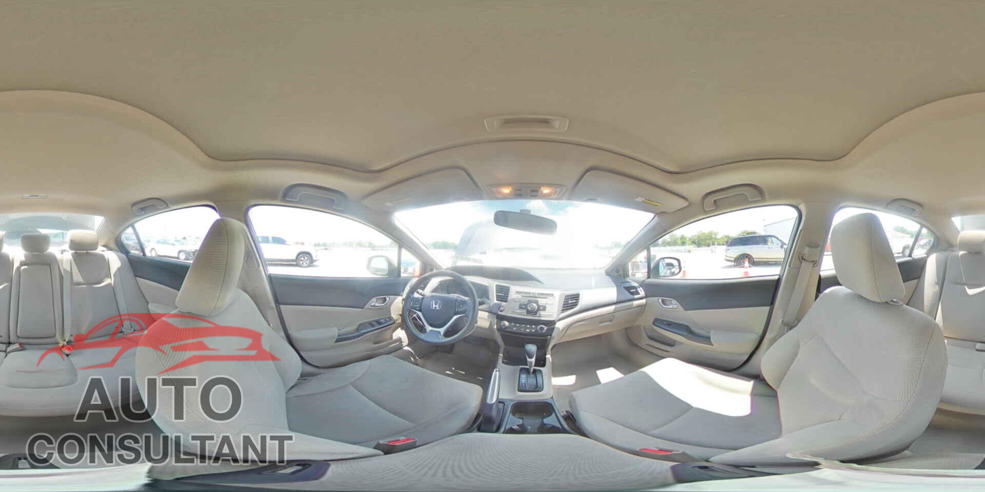 HONDA CIVIC 2012 - 19XFB2F88CE085288
