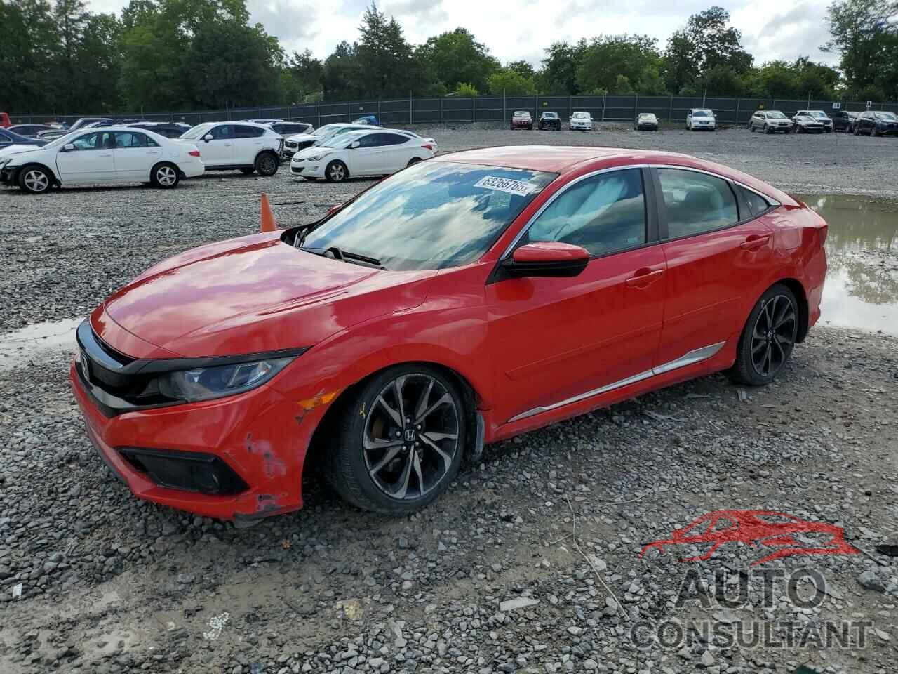 HONDA CIVIC 2020 - 2HGFC2F8XLH508360