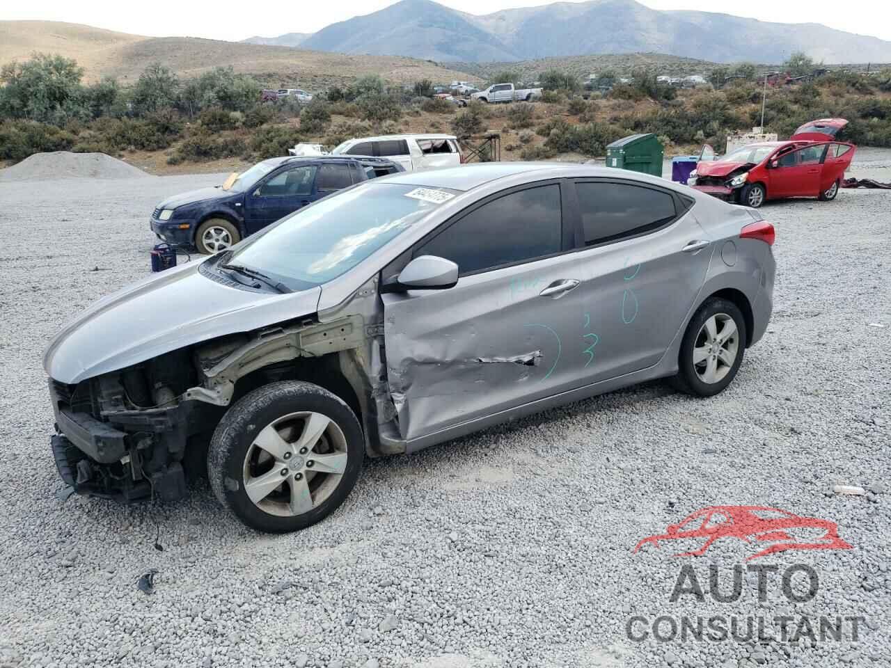 HYUNDAI ELANTRA 2012 - KMHDH4AE6CU359745