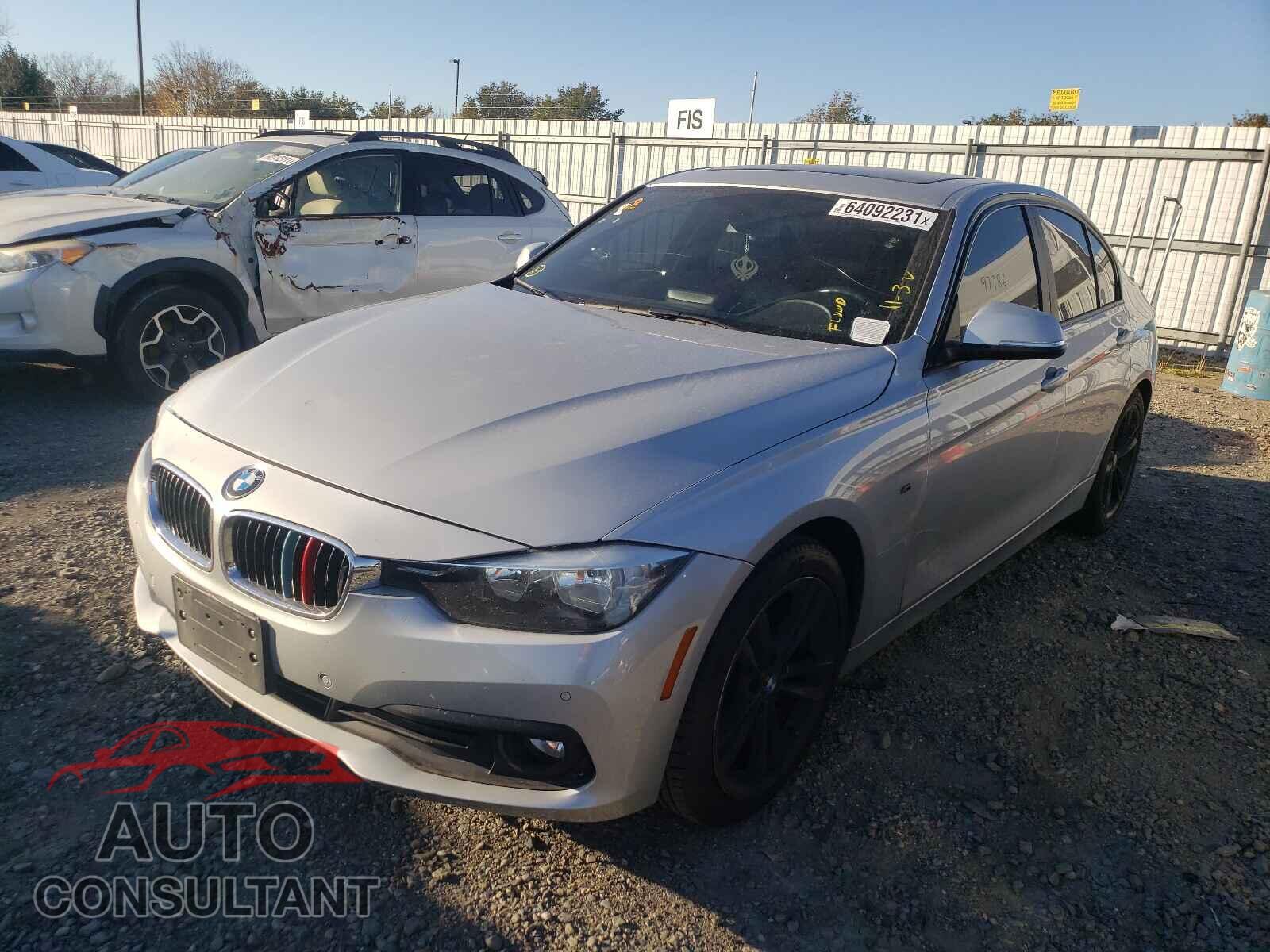 BMW 3 SERIES 2016 - WBA8E1G57GNU10879