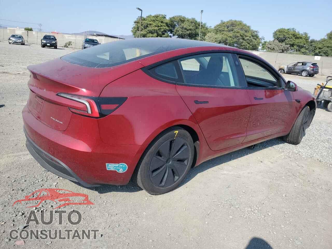 TESLA MODEL 3 2024 - 5YJ3E1EB6RF816191