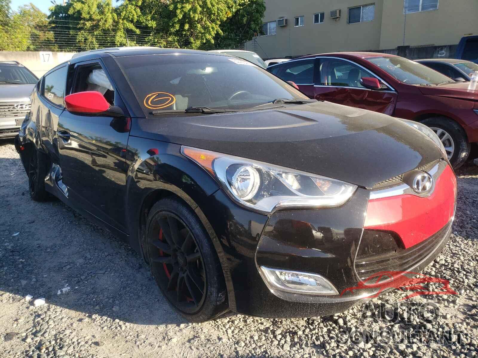 HYUNDAI VELOSTER 2016 - KMHTC6AD5GU250924