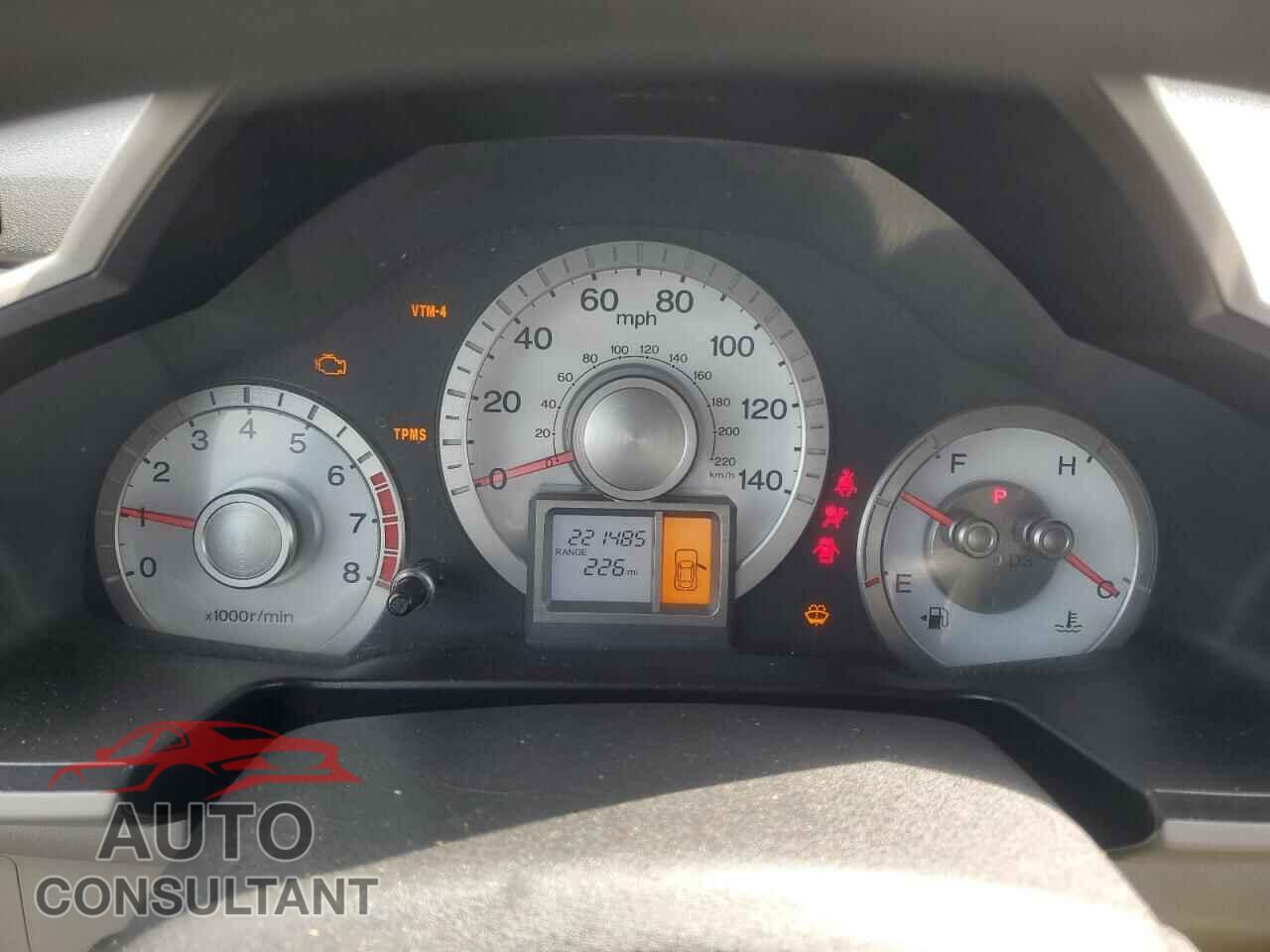 HONDA PILOT 2011 - 5FNYF4H20BB014046