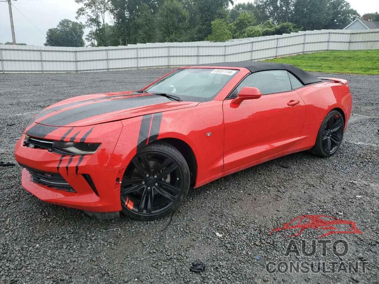 CHEVROLET CAMARO 2018 - 1G1FB3DS0J0132820