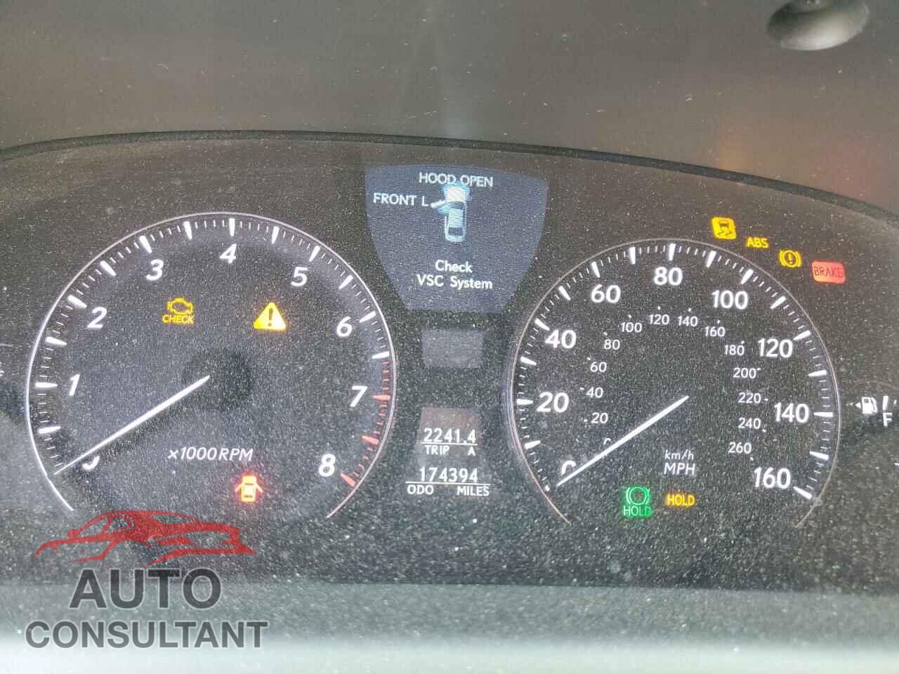 LEXUS LS460 2009 - JTHBL46F195088848