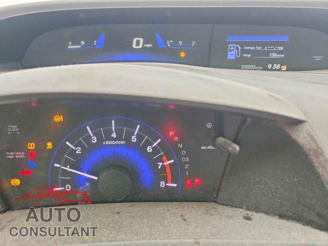 HONDA CIVIC 2012 - 19XFB2F52CE084546