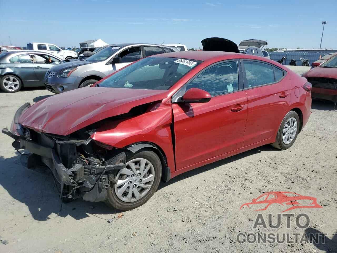 HYUNDAI ELANTRA 2020 - KMHD74LF7LU071824