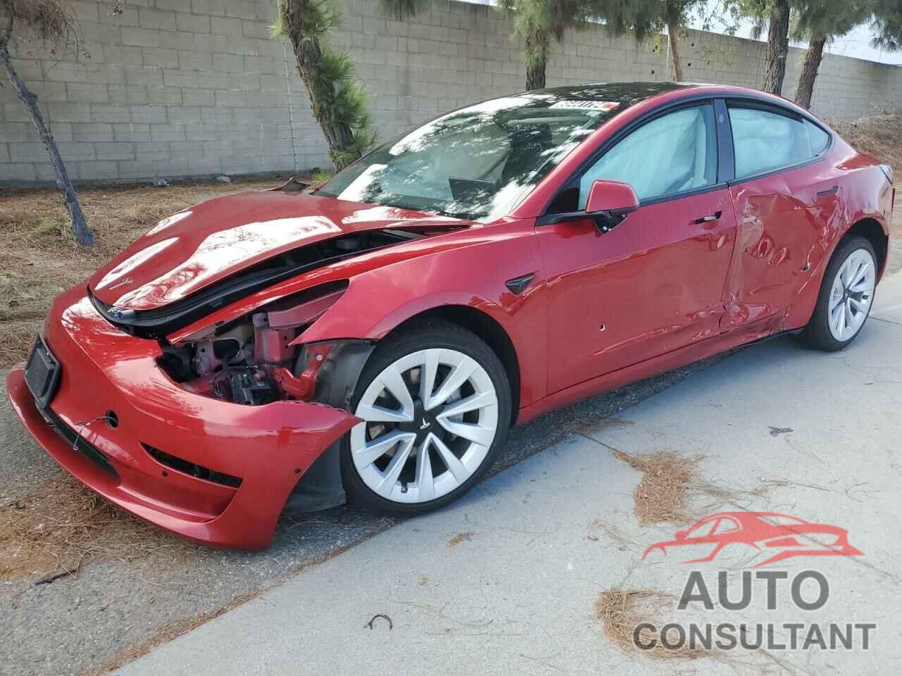 TESLA MODEL 3 2022 - 5YJ3E1EB0NF285466