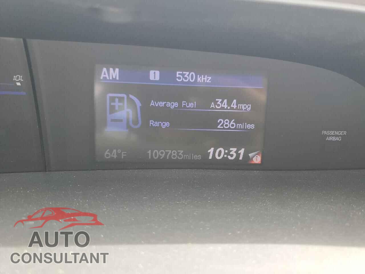 HONDA CIVIC 2012 - JHMFB4F23CS005947