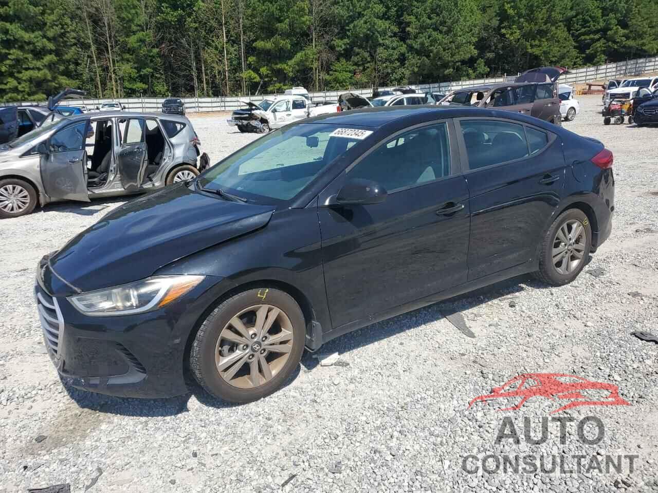 HYUNDAI ELANTRA 2018 - KMHD84LFXJU501937