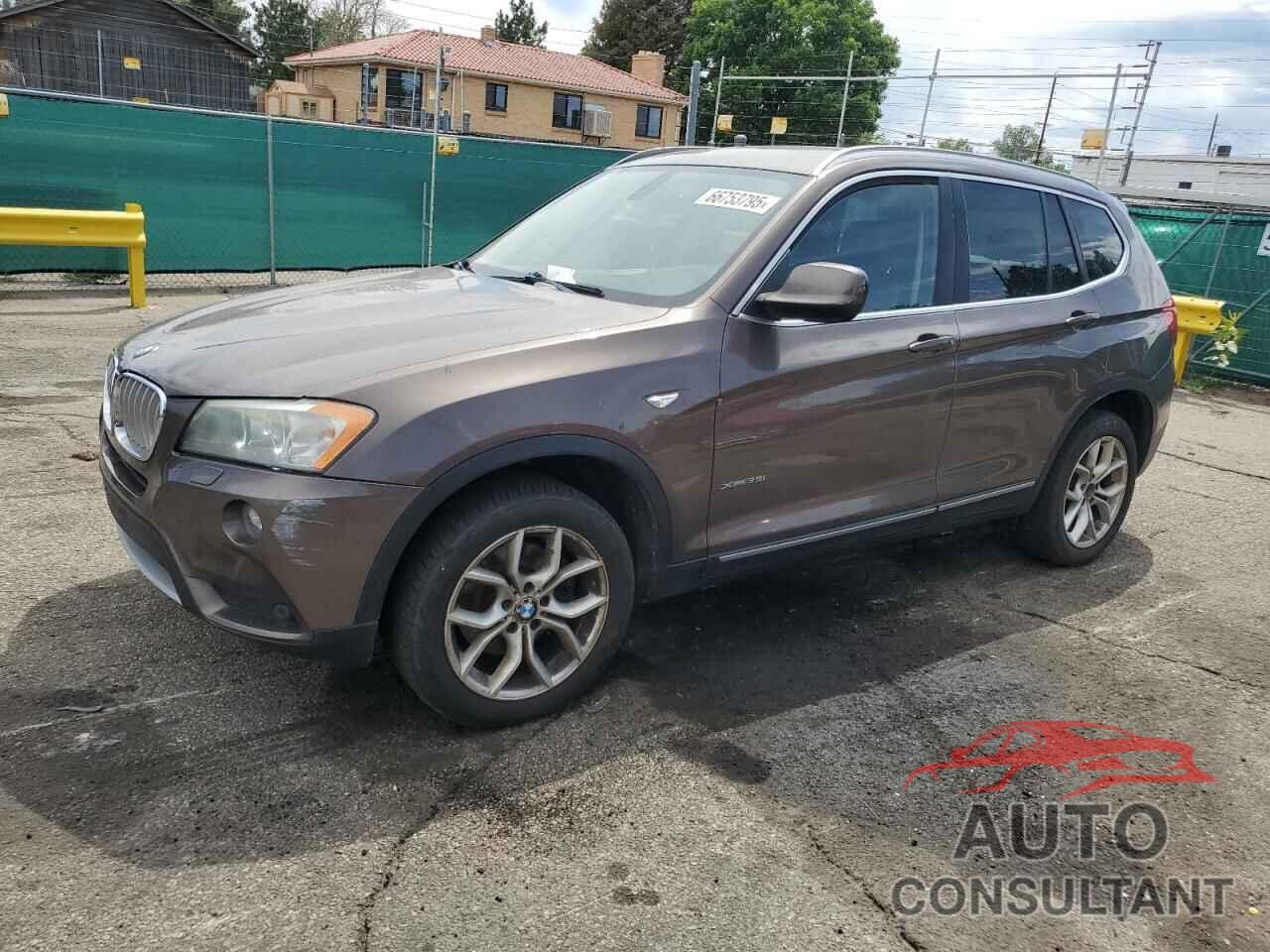 BMW X3 2011 - 5UXWX7C55BLT78692