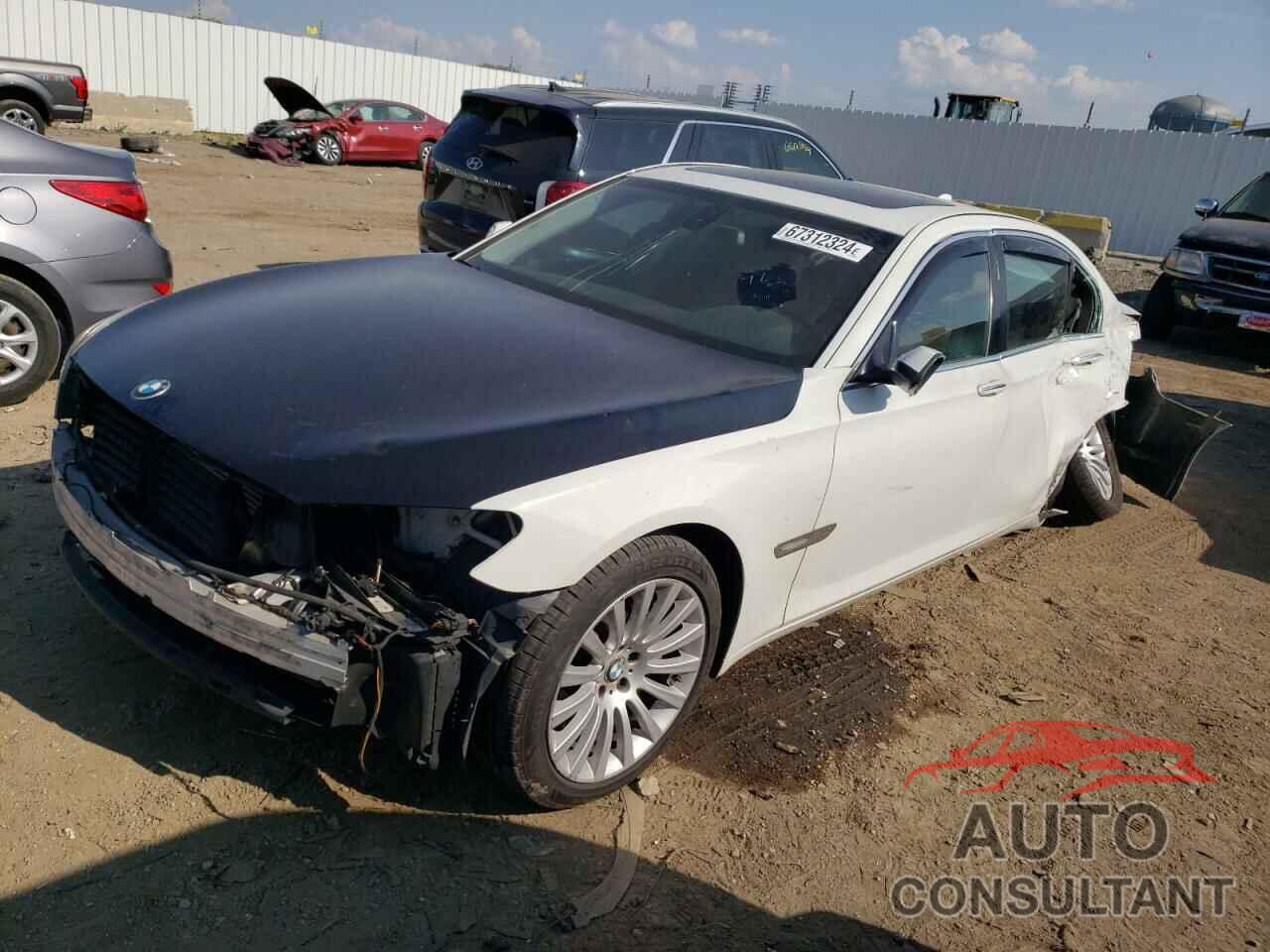 BMW 7 SERIES 2012 - WBAKB8C53CC963404