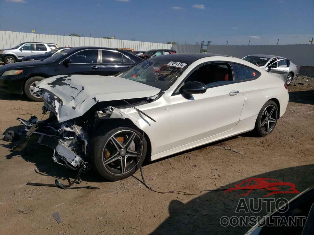MERCEDES-BENZ C-CLASS 2017 - WDDWJ4KB4HF342286