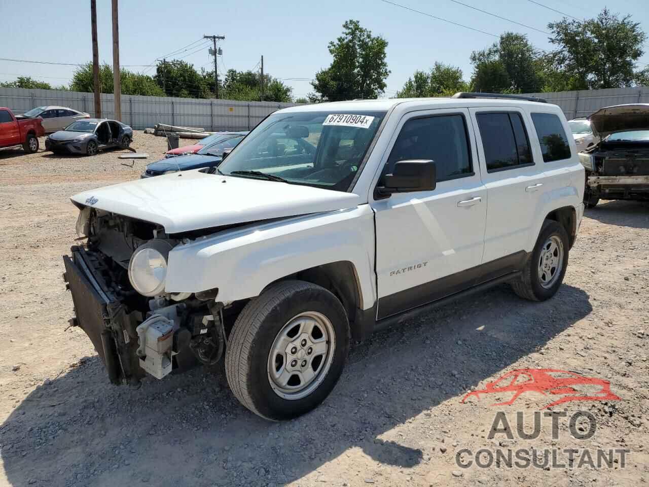JEEP PATRIOT 2017 - 1C4NJPBA2HD140881