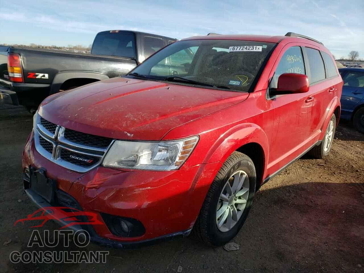 DODGE JOURNEY 2017 - 3C4PDCBG3HT588506